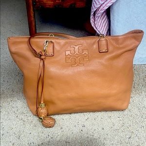Light brown Tory Burch tote